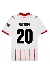 Girona Axel Witsel #20 Fotballdrakt Hjemme Klær 2025-26 Korte ermer